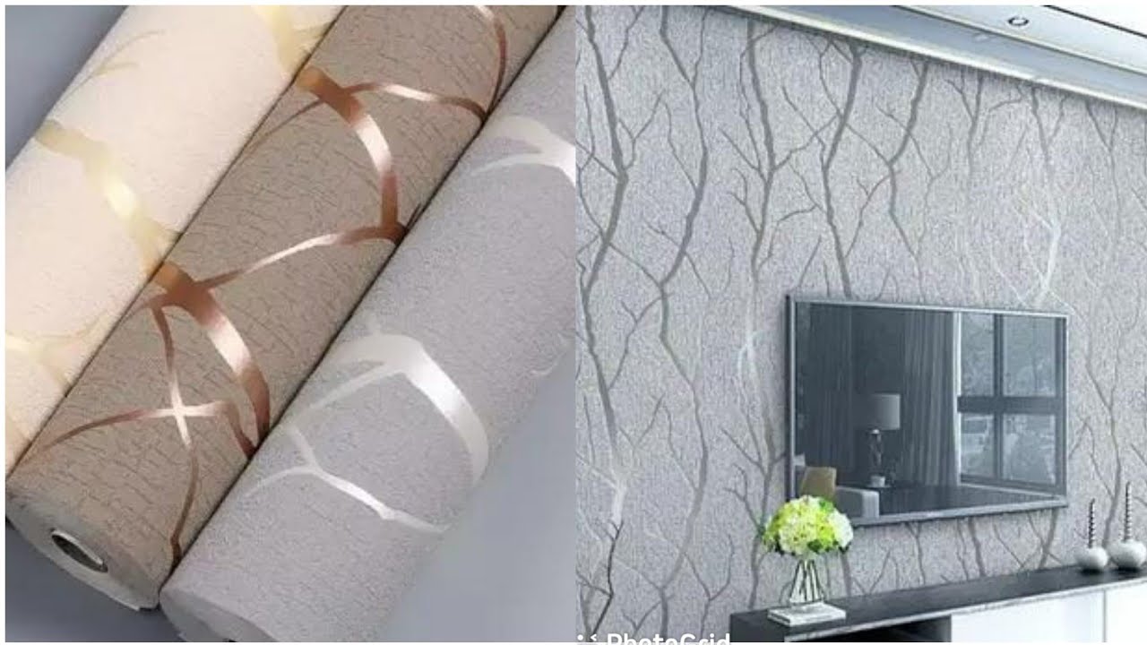 WALLPAPER INSTALLATION/HOUSE MAKEOVER Rented house wall upgrade YouTube