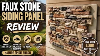 Tritan BP Faux Stone Siding Panel Review | Easy DIY Upgrade?