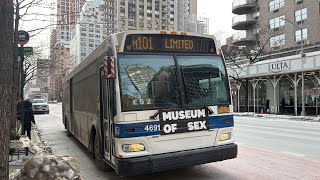 NYCT Bus || 2010 Orion VII Next Gen #4691 on M101-LTD Departing at 3 Avenue & East 86 Street