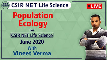 𝐏𝐨𝐩𝐮𝐥𝐚𝐭𝐢𝐨𝐧 𝐄𝐜𝐨𝐥𝐨𝐠𝐲 𝐟𝐨𝐫 𝐂𝐒𝐈𝐑 𝐉𝐮𝐧𝐞 𝟐𝟎𝟐𝟎