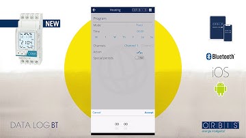 Orbis DATA LOG App: Climate control scheduling
