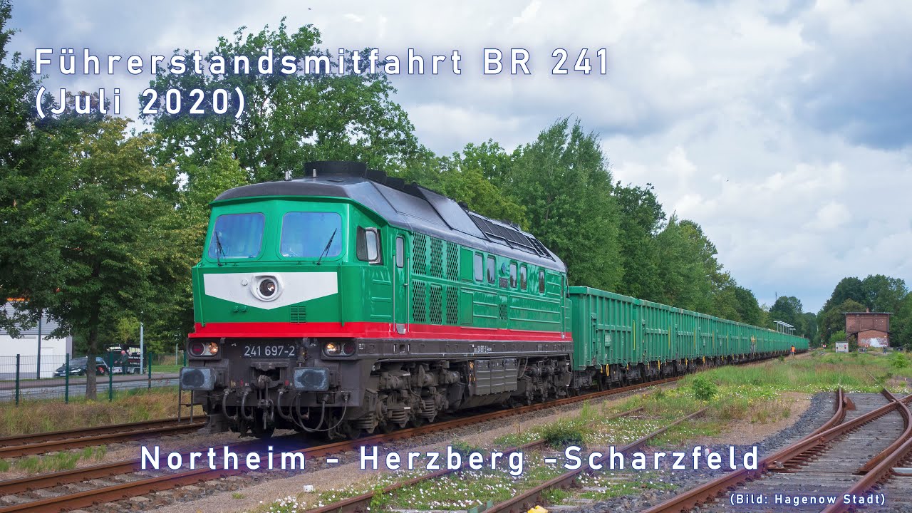 4k Führerstandsmitfahrt Northeim - Herzberg - Scharzfeld