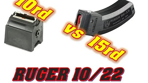 How to ACCURize Ruger 10/22: 10rd vs 15rd Mag