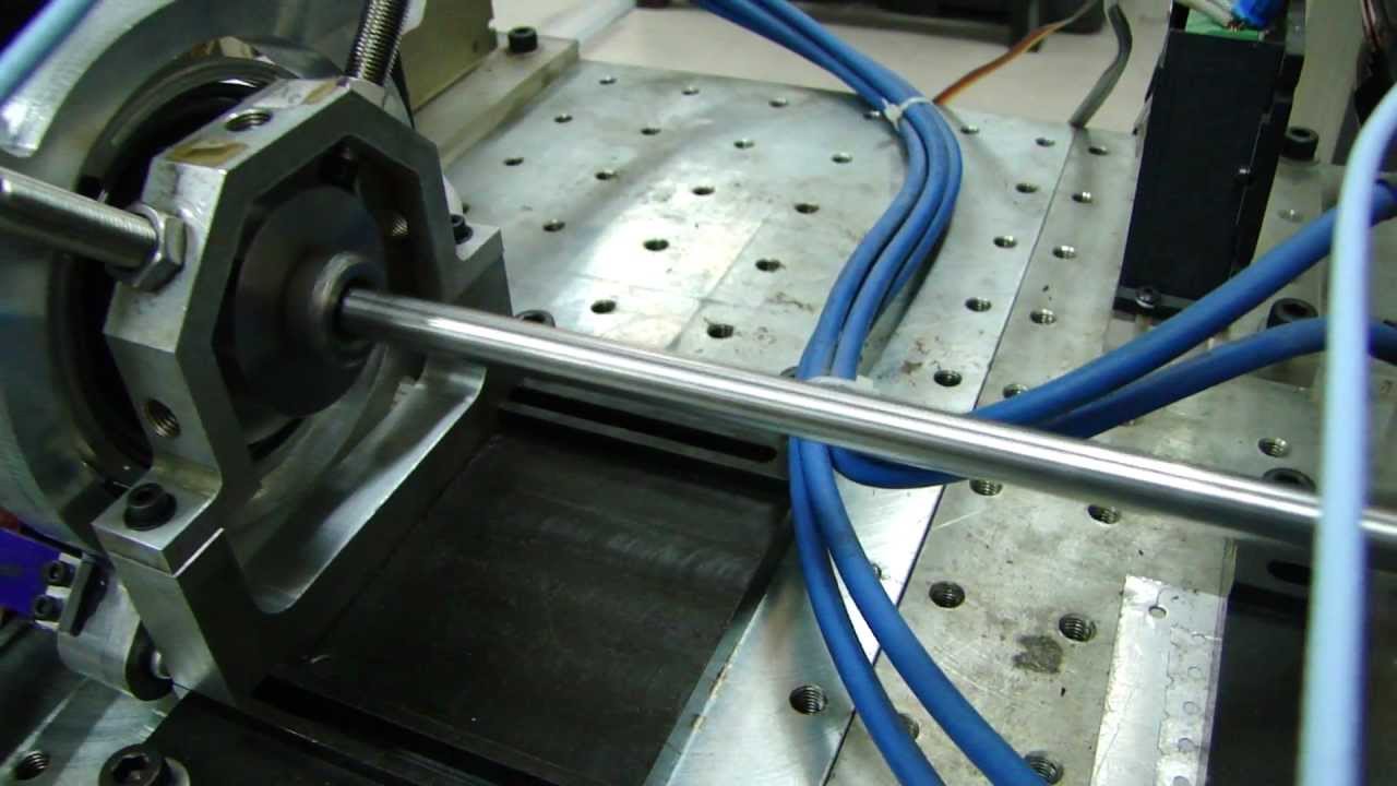 rotor-stator contact with control - YouTube