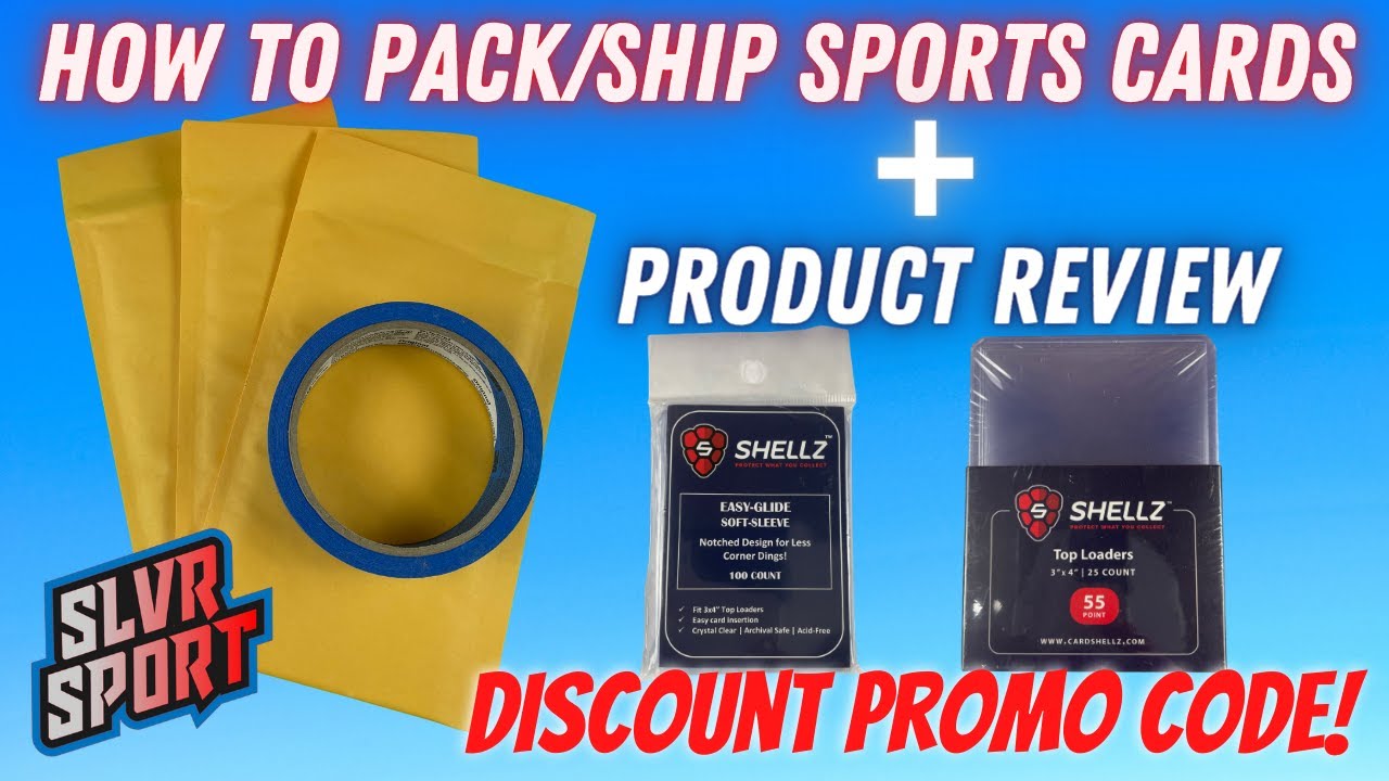 How To Ship Sports Cards + CardShellz Product Review and Exclusive