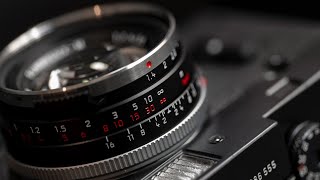 Unboxing: Leica 35mm f1.4 Black Steel Rim