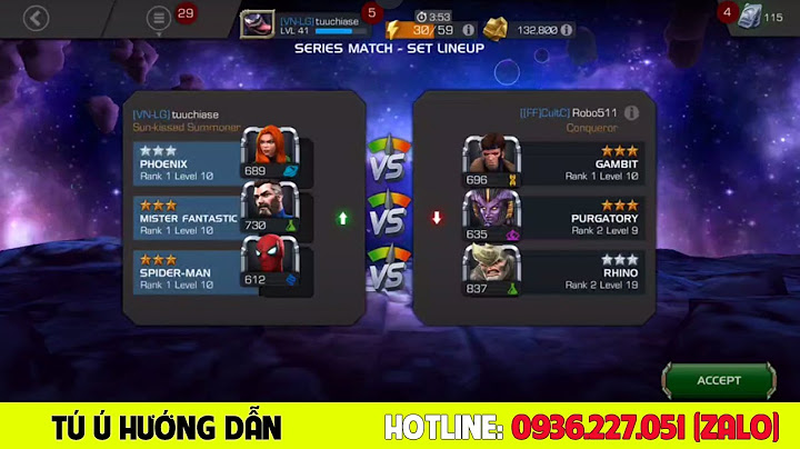 Hướng dẫn chơi marvel contest of champions năm 2024