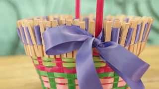 Pin This! Dress Up a Store-Bought Easter Basket for Under $5