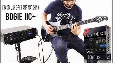 Mesa Boogie IIC+ Amp Pack for Fractal Audio Axe-FX III / FM3 | Playthrough (Bogie IIC+)