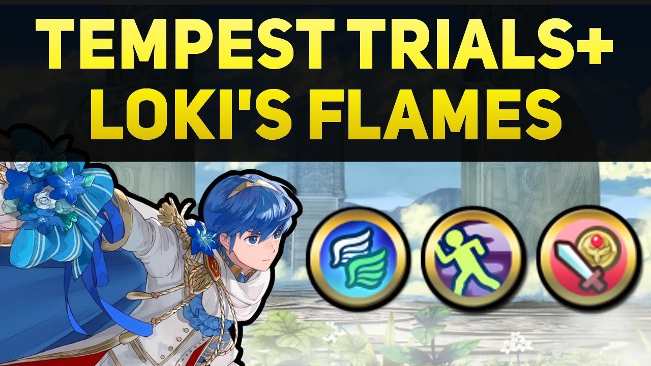 Groom Marth + Flier Formation & Spd Smoke Sacred Seals | Tempest Trials+: Loki's Flames Rewards