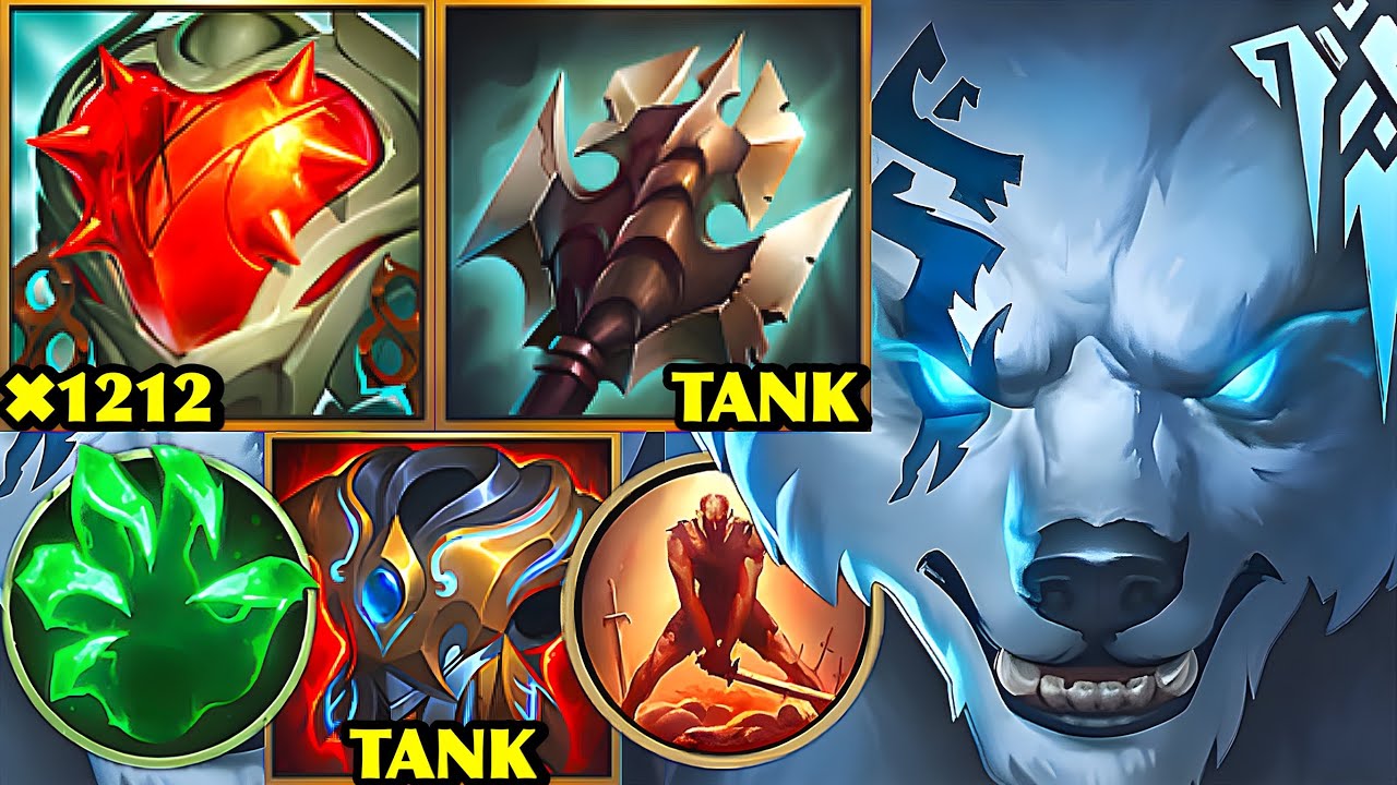 Wild Rift China Volibear Top | MAX TANK BEAR! Heartsteel MAKES HIM SO HARD TO KILL?! | Build & Runes