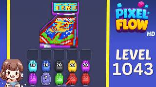 Celebrity Pixel Flow Level 1043 Solution Walkthrough Wealth