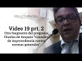 Video 19 prt. 2 Causales de improcedencia contra normas generales (un fragmento)