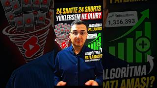 Resmen çılgınlık bu. 24 saat içinde 24 youtube videosu paylaşmak #youtubeshorts #keşfet #viral
