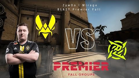 CS:GO POV ZywOo (30-16) | VITALITY vs NiP | Mirage Map 1 | BLAST Premier Fall Groups 2023