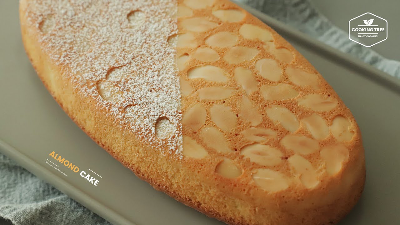 ⁣아몬드 케이크 만들기 : Almond Cake Recipe | Cooking tree