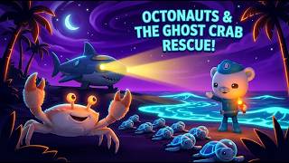 Octonauts: Ghost Crab Rescue Mission! 🦀 Moonlit Beach Turtle Adventure 🐢🌊