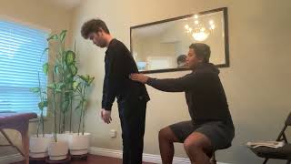 Skyline Test / Functional vs Structural Scoliosis Test