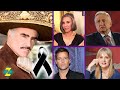 ÚLTIMO ADIÓS / Así reaccionan los FAMOSOS a la partida de Vicente Fernández