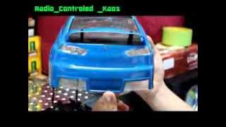 RC Car- Tamiya TG10 Update Video #2 (NEW MISTUBISHI LANCER RALLY ART SHELL!!)