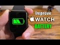 Improve Apple Watch battery life (Tips & Tricks)