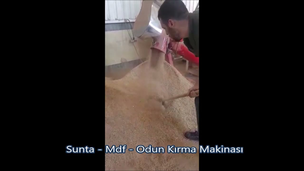 Sunta   Mdf  Odun Kırma Makinası - Hardboard MDF Wood Crushing Machine