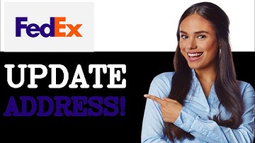 How To Update Delivery Address On FedEx (2025)