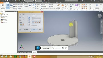 3D Part modeling of Blower in Autodesk Inventor