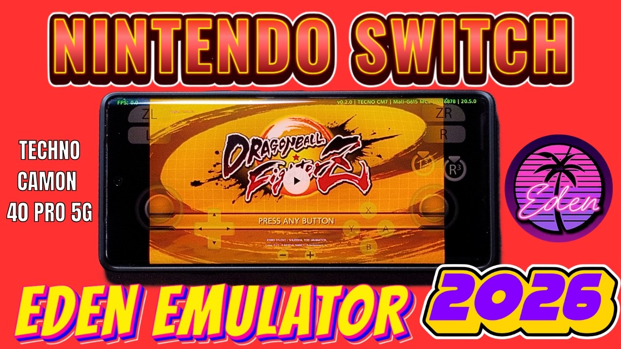 Install Guide EDEN A Nintendo Switch Game Emulator On Android Phone ...