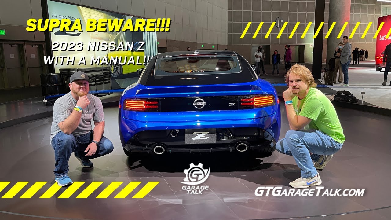 Supra BEWARE!!! 2023 Nissan Z with a MANUAL TRANSMISSION!!! - YouTube