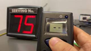 tutorial Change Channel with VT2 radio control on a VD1/VD3 display - Queue Management System