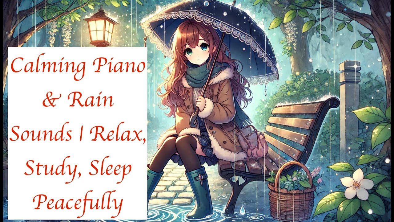Melodic Rain & Piano | Relaxing Music for Focus and Serenity - YouTube