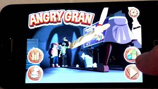 Angry Gran App Game Review - Angry Grandma Gameplay - ipad Iphone App Review