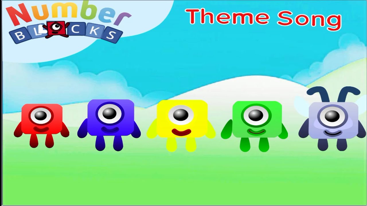 interactive numberblocks Intro But they are interactive number ones only song , learn to count