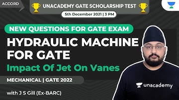 Impact Of Jet On Vanes | Hydraulic Machine | New Questions for GATE | ME | J S Gill
