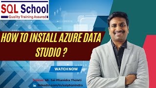 What is Azure Data Studi   How to install ADS Tool  #sqlschool  #azure  #trainings