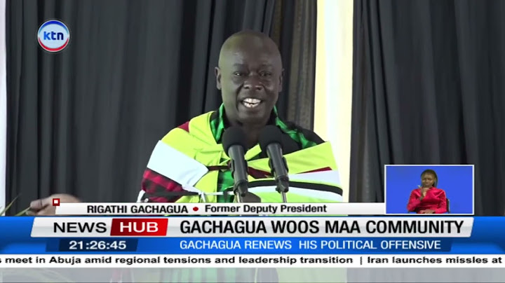 Rigathi Gachagua hosts the MAA community fortifying pursuit ahead of the 2027 elections