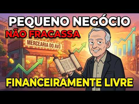Como Iniciar Um Pequeno Negócio Que Não FRACASSA E Te Faça Financeiramente LIVRE (Segundo os Judeus)