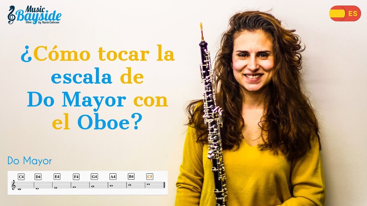 Cómo TOCAR la ESCALA de DO Mayor con el OBOE Clase de Oboe