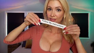 Pulling Your Tingle Instructions Out Of A Hat | ASMR Follow My Instructions