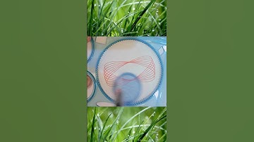 Drawing Satisfying Spirograph Designs | Easy and Relaxing #art #drawing #satisfying #shorts