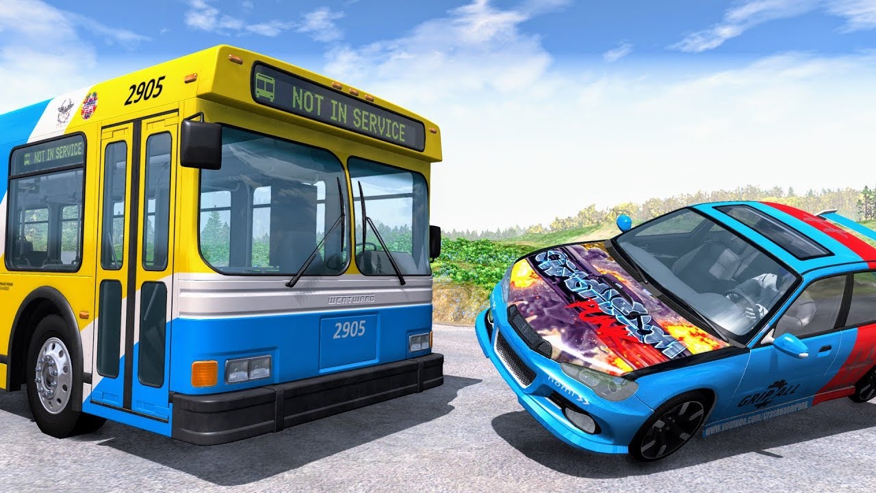 Realistic High Speed Crashes #48 - BeamNG Drive | CrashBoomPunk