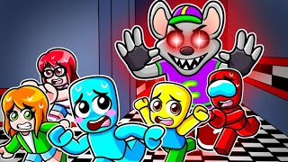 Escapa de CHUCK E CHEESE en Roblox con Mi FAN LOCA!