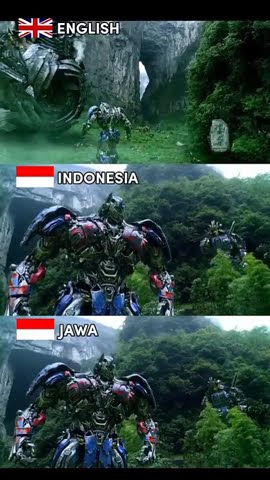 Ternyata Begini Kalau Transformers di-dubbing versi Indonesia dan Jawa
