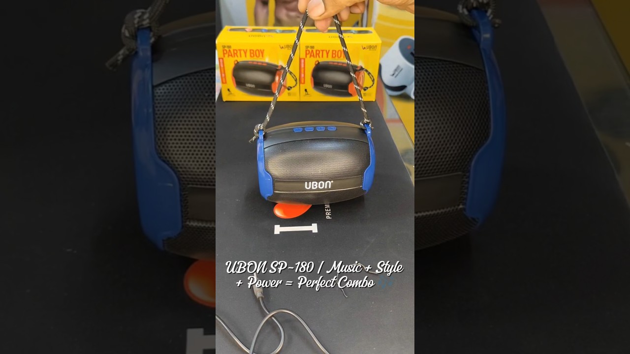 🔥UBON SP-180 | Chhota Speaker 💥 Badi Party! | Bass Ka Baap! 
