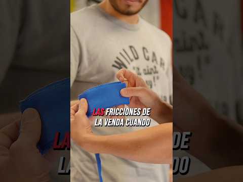 Cuidado tus manos al golpear 👊#boxeo #vendaje #mma