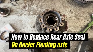 Ford Super Duty Dually Axle Seal Fix – Full DIY Repair Tutorial