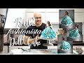 How to make a Fashionista Barbie Doll Cake with Fondant