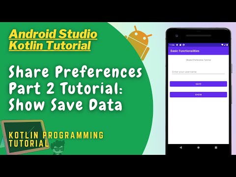 Kotlin Shared Preferences