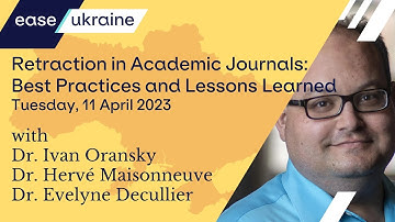 Retraction in Academic Journals: Best Practices and Lessons Learned